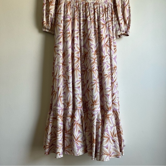 Jonathan Simkhai Ella Dress in Lilac Print - Picture 7 of 16